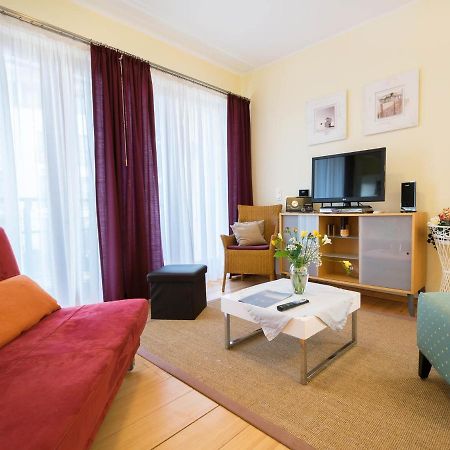 Kaiservillen Heringsdorf - 1-Raum-Ferienwohnung Mit Balkon Dr3 Esterno foto