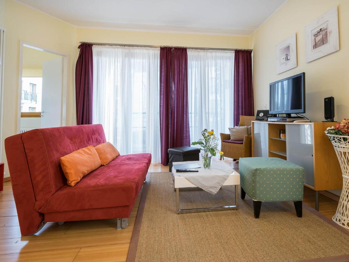 Kaiservillen Heringsdorf - 1-Raum-Ferienwohnung Mit Balkon Dr3 Esterno foto